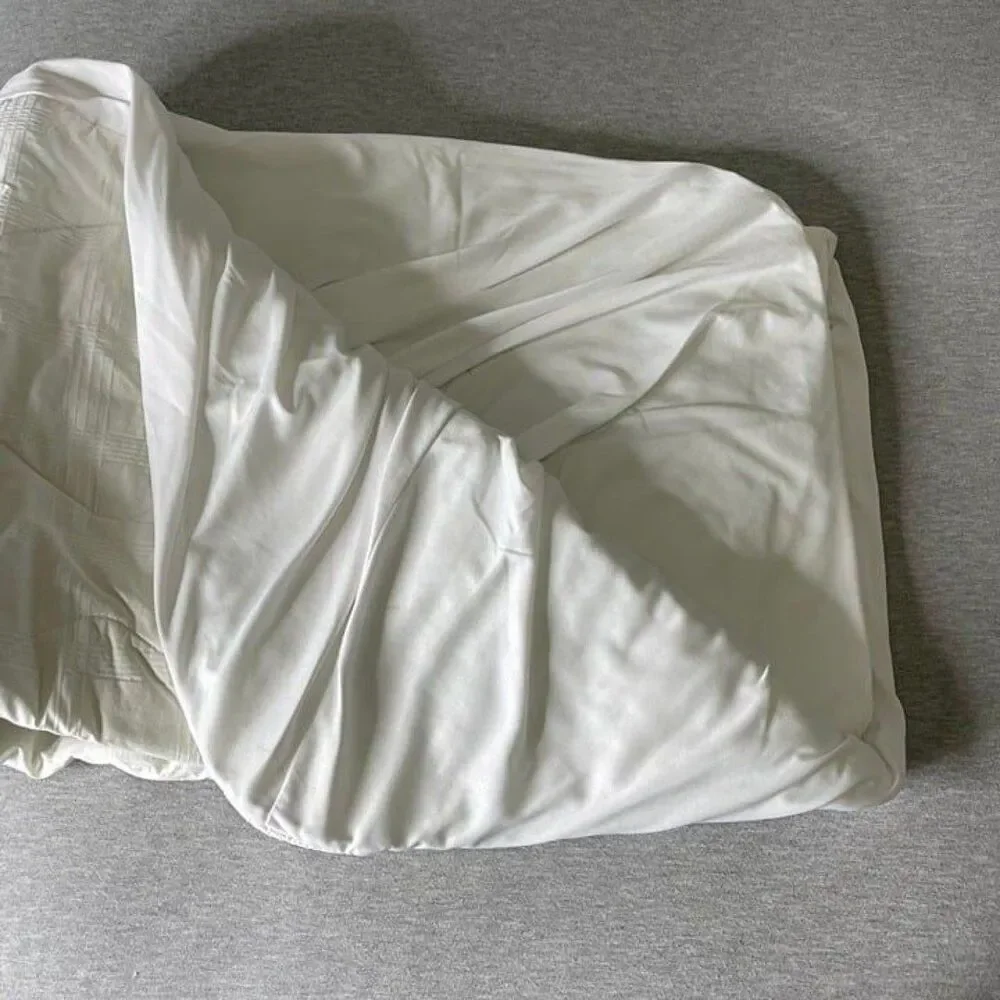 IKEA Quilted Patterned Mattress Protector - King